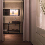 Porcelanosa Gravity Aluminium Arrow Gold mosaic tiles