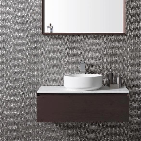 Porcelanosa Gravity Aluminium Arrow Metal Mosaics