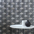 Porcelanosa Gravity Aluminium Braid Metal Titanium Mosaics