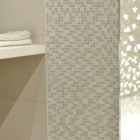 Porcelanosa Imperia Mix Silver White setting