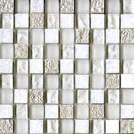 Porcelanosa Imperia Mix Silver White (detail)
