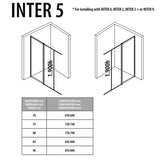 Porcelanosa Inter 5 Shower Enclosure Side Panel
