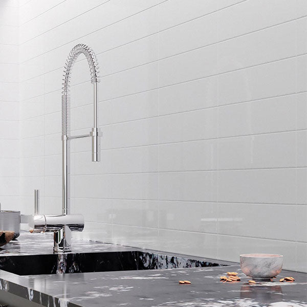 Porcelanosa Kent Snow Gloss Tiles