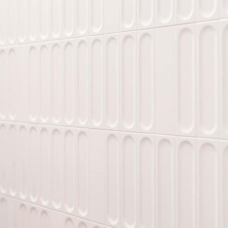 Porcelanosa Kent Snow Gloss Tiles (with matching decor)