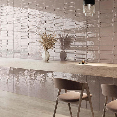 Porcelanosa Kent Warm Gloss Tiles (with matching decors)