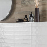 Porcelanosa Malaga White Tiles
