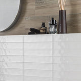 Porcelanosa Malaga White Tiles
