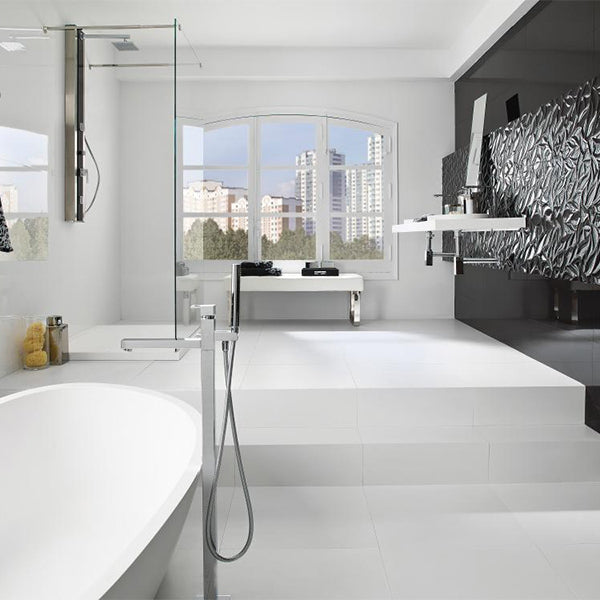 Porcelanosa Marmi Blanco setting