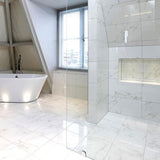 Porcelanosa Marmol Carrara setting