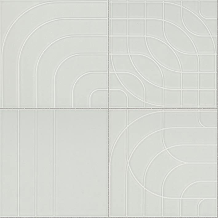 Porcelanosa Metropolitan Deco Sea Green Tiles