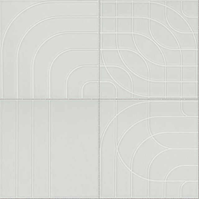 Porcelanosa Metropolitan Deco Sea Green Tiles