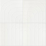Porcelanosa Metropolitan Deco Snow Tile 20 x 20 cm