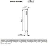 Porcelanosa Minimal Hand Shower