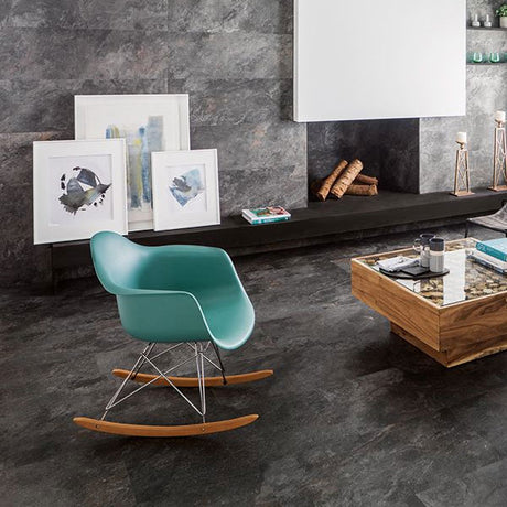 Porcelanosa Image Dark Tiles (different sizes shown)
