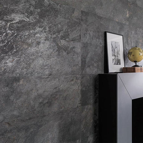 Porcelanosa Image Dark Tiles (different sizes shown)
