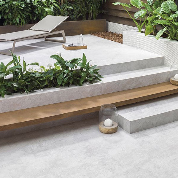 Porcelanosa Image White Tiles (floor tiles pictured)