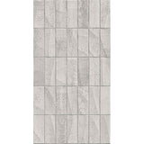 Porcelanosa Mosaico Nantes Acero L Tile 33.3 x 59.2cm