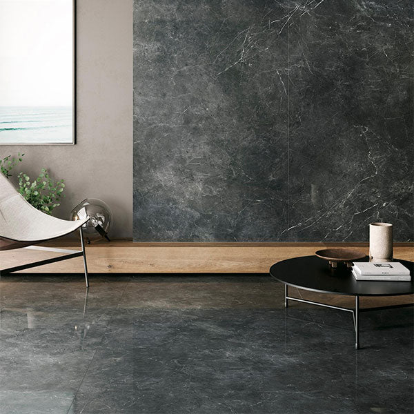 Porcelanosa Nero Velluto Polished PV6 Tiles
