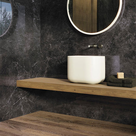 Porcelanosa Nero Velluto Tiles