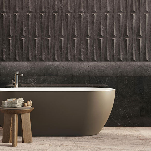 Porcelanosa Nero Velluto Tiles