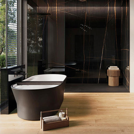 Porcelanosa Nylo Noir Polished Tiles