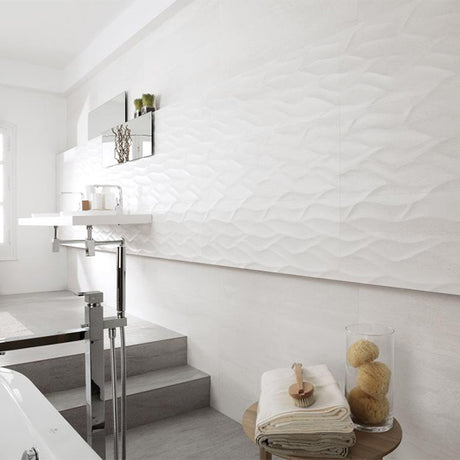 Porcelanosa Ona Blanco setting