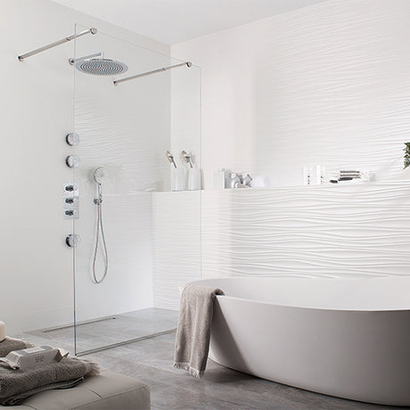 Porcelanosa Oxo Line Blanco tiles