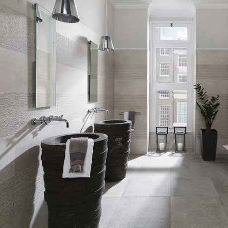 Porcelanosa Park Acero (setting)