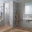 Porcelanosa Park Lineal Acero tiles