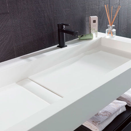 Porcelanosa Ras Krion Wall Hung Washbasin & Worktop