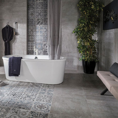 Porcelanosa Rodano Acero setting