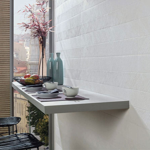 Porcelanosa Spiga Bottega White Tile 45 x 120cm – Tiles and Bathrooms ...