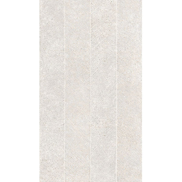 Porcelanosa Spiga Bottega White Tile 33.3 x 59.2cm