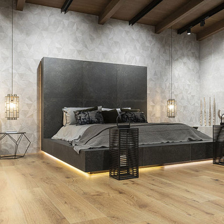 Porcelanosa Thao Verbier Silver Tiles at Villa Bali resort