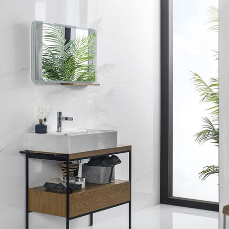 Porcelanosa Thassos setting