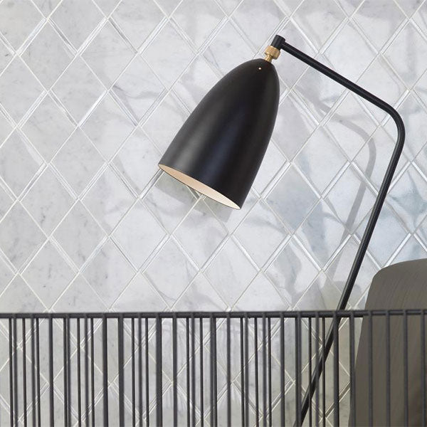 Porcelanosa Victorian Rhombus Carrara Aluminium Mosaics