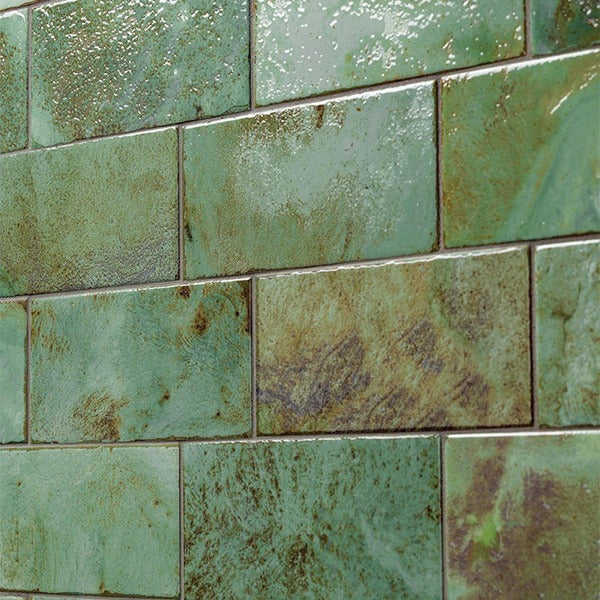 Porcelanosa Fiji Green Mosaics