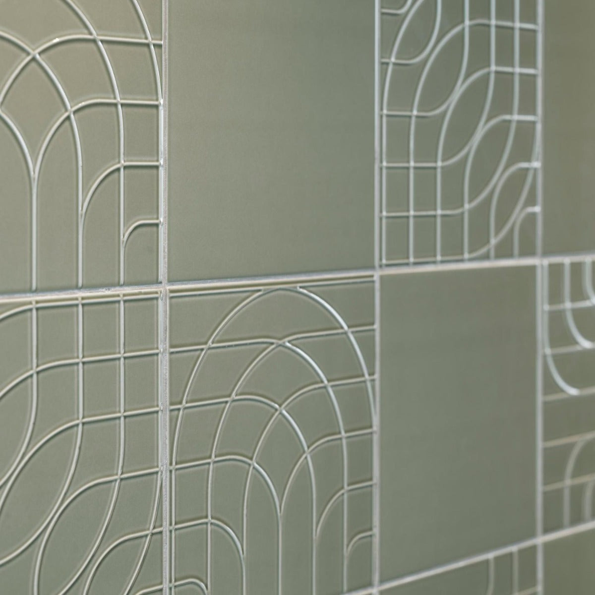 Porcelanosa Metropolitan Deco Grass Tiles