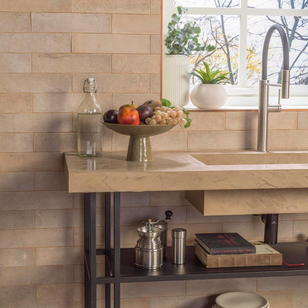 Porcelanosa Parma Leather Tiles 8 x 30cm