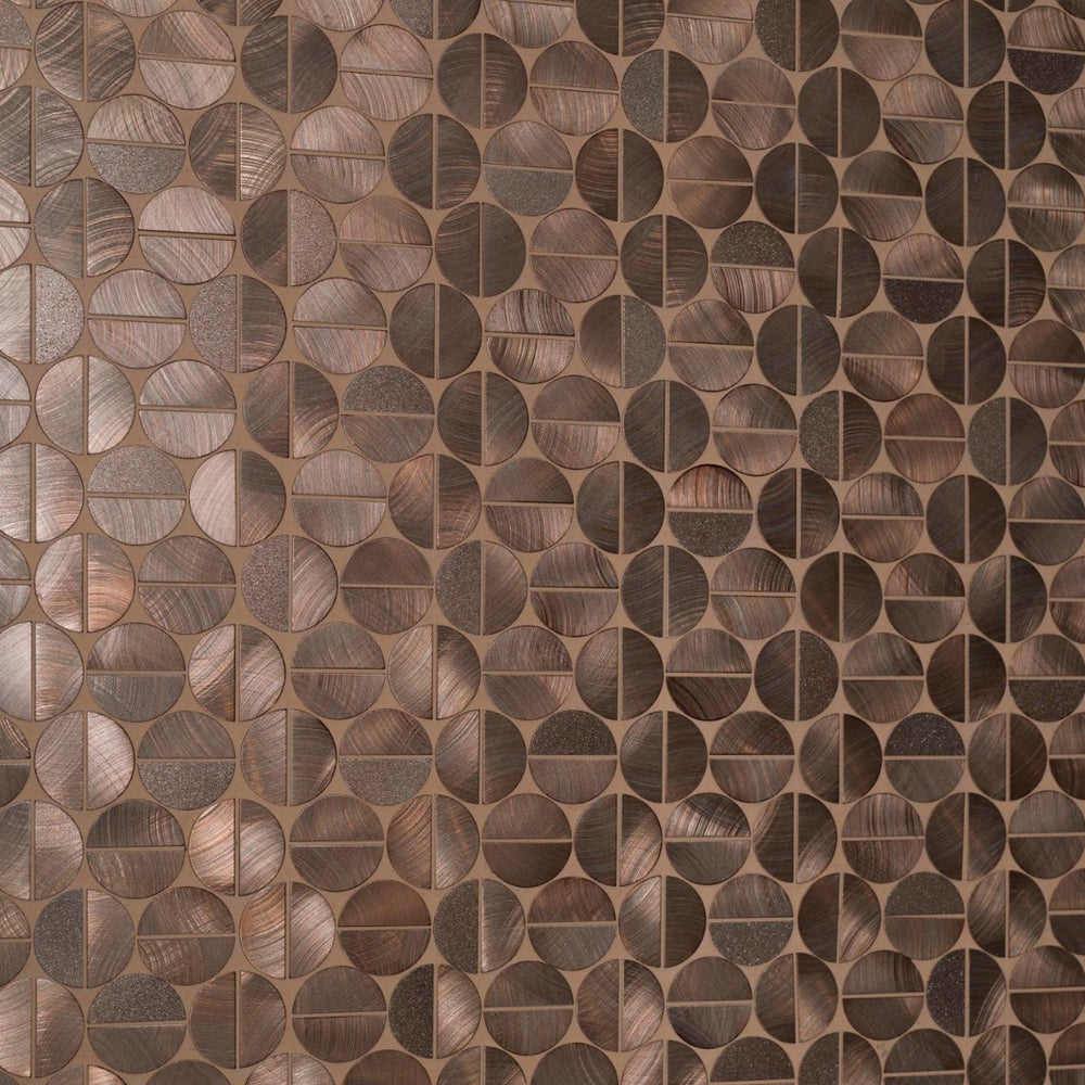 Porcelanosa Sphere Copper Mosaics