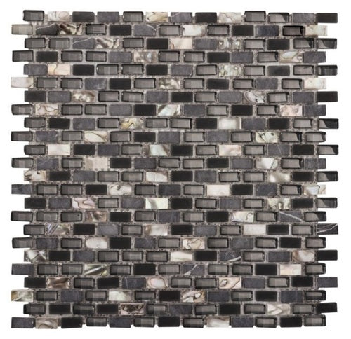 Porcelanosa Tribal Pearl Black 28.6 x 28.3cm