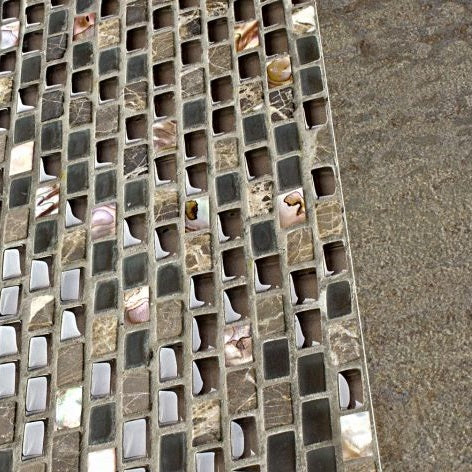 Porcelanosa Tribal Pearl Brown setting