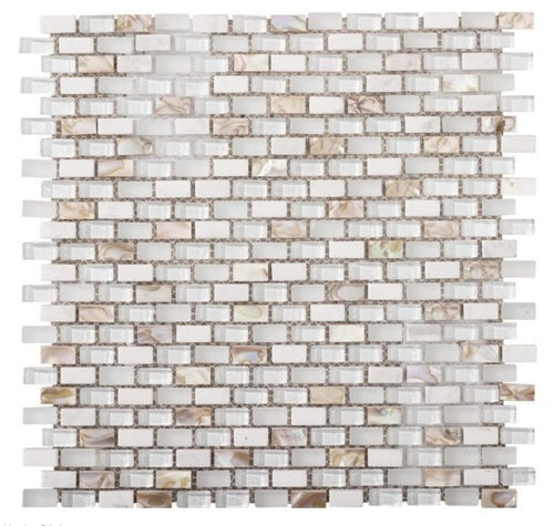 Porcelanosa Tribal Pearl White 28.6 x 28.3cm