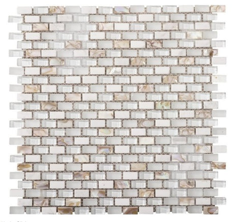 Porcelanosa Tribal Pearl White 28.6 x 28.3cm