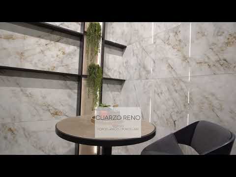 Grespania Cuarzo Reno tiles video