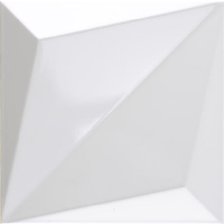 ORIGAMI WHITE GLOSS 25 x 25cm