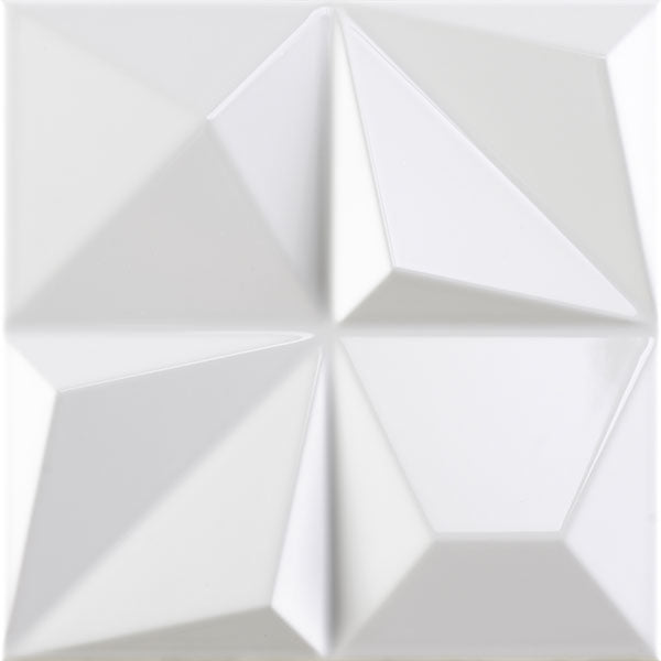 MULTISHAPES WHITE GLOSS 25 x 25cm
