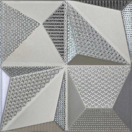MULTISHAPES SILVER 25 x 25cm