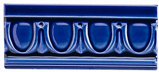 Original Style Egg & Dart Royal Blue Border