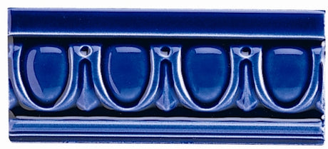 Original Style Egg & Dart Royal Blue Border